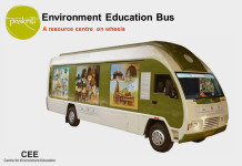 CEE’s Prakriti Environment Education Bus: Green Awareness On-The-Move CEE's-Prakriti-Environment-Education-Bus-1