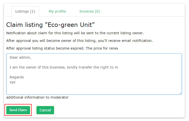 Claim-listing-Step-2