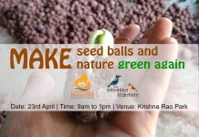 Seed Ball Maha Abhiyana Campaign Rolls Out in Bengaluru Uttishta Bharatha-Seedball