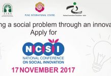 Pune International Centre invites social innovators for fifth NCSI conference Pune International Centre