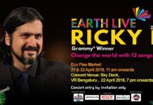 Earth Live by Ricky Kej invites all to celebrate Earth Day through music