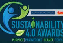 Frost & Sullivan and TERI give away Sustainability 4.0 Awards 2018 Ecarved doors