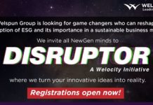 Welspun Disruptor invites disruptive ideas that offer sustainable solutions