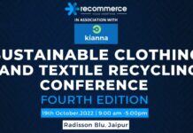 Recommerce to organize 4th Sustainable Clothing & Textile Recycling Conference at Jaipur