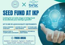 IKP Knowledge Park invites innovators to apply for BIRAC Seed Fund