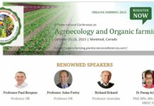 Second International Conference on Agroecology and Organic Farming