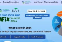 IIT Madras & EAI invite applications from climate startups for Climafix Summit 2024
