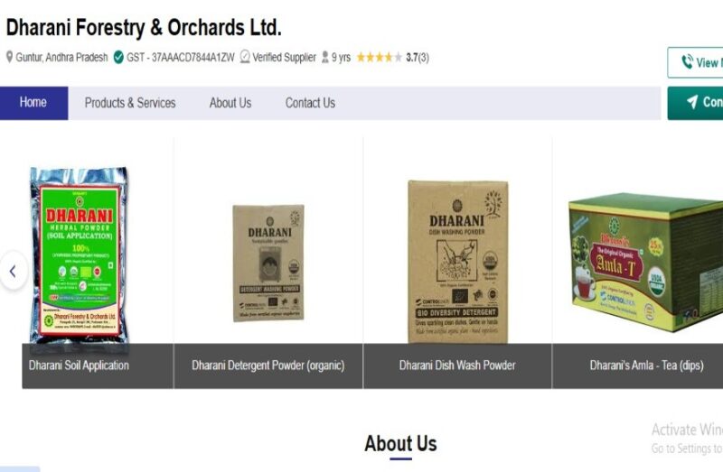 Dharani Forestry & Orchards Limited