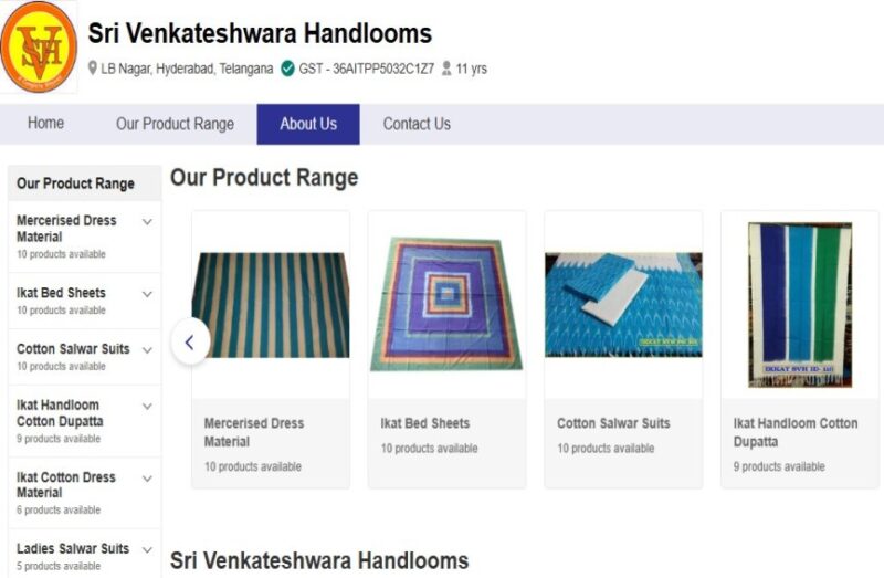 Sri Venkateshwara Handlooms