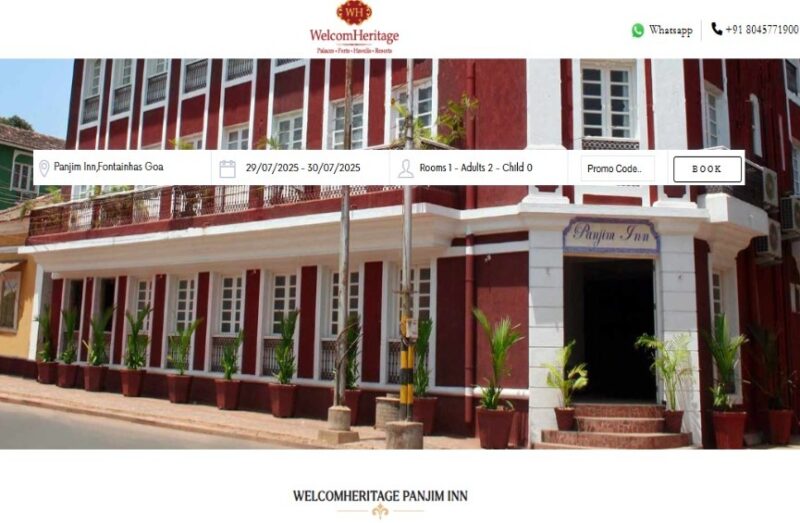 WelcomHeritage Panjim Inn