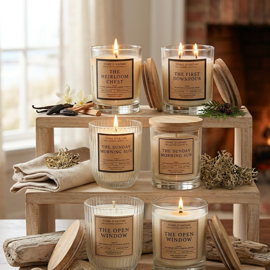 Handpoured In-house Blended Scented Candles